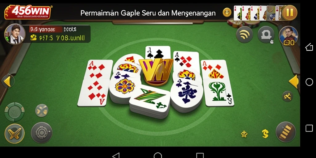 Tampilan gameplay Gaple yang seru dan interaktif di 456WIN.