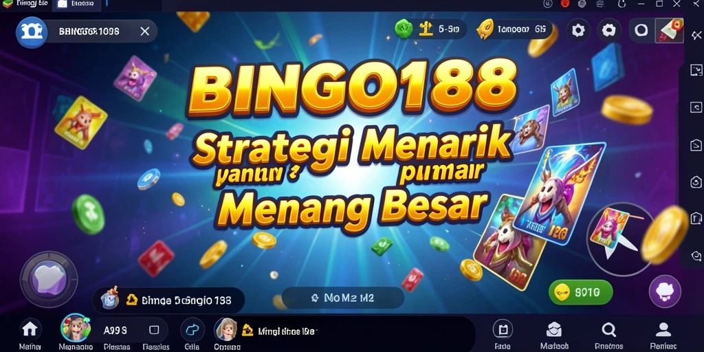 Tampilan gameplay BINGO188 yang seru dan menantang.