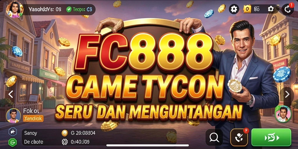 Screenshot FC888 menunjukkan gameplay Tycoon yang menarik dan mendebarkan.