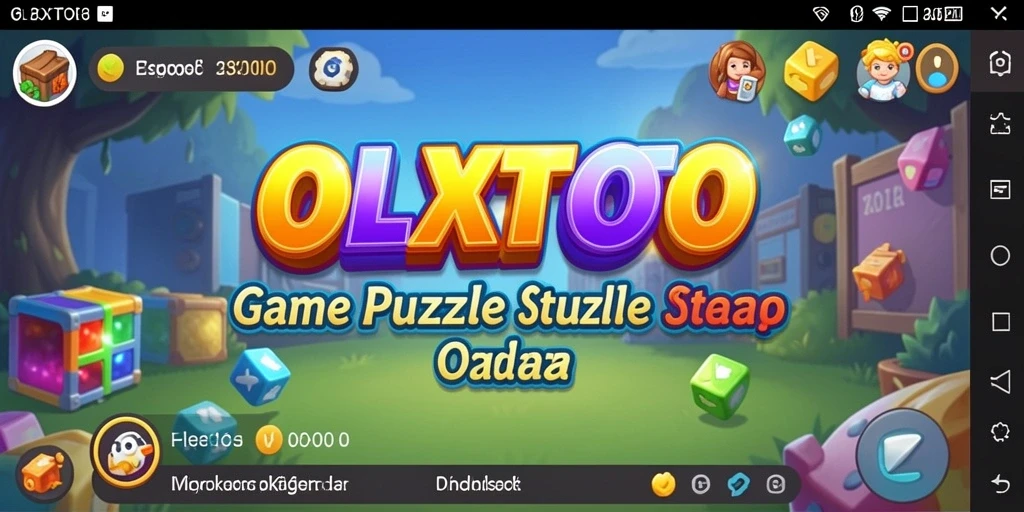 Screenshot gameplay OLXTOTO menampilkan tantangan Puzzle yang menarik.