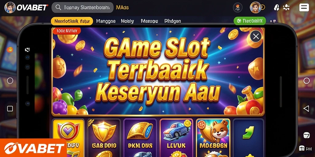 Gameplay Slot OVABET yang menarik dan seru.