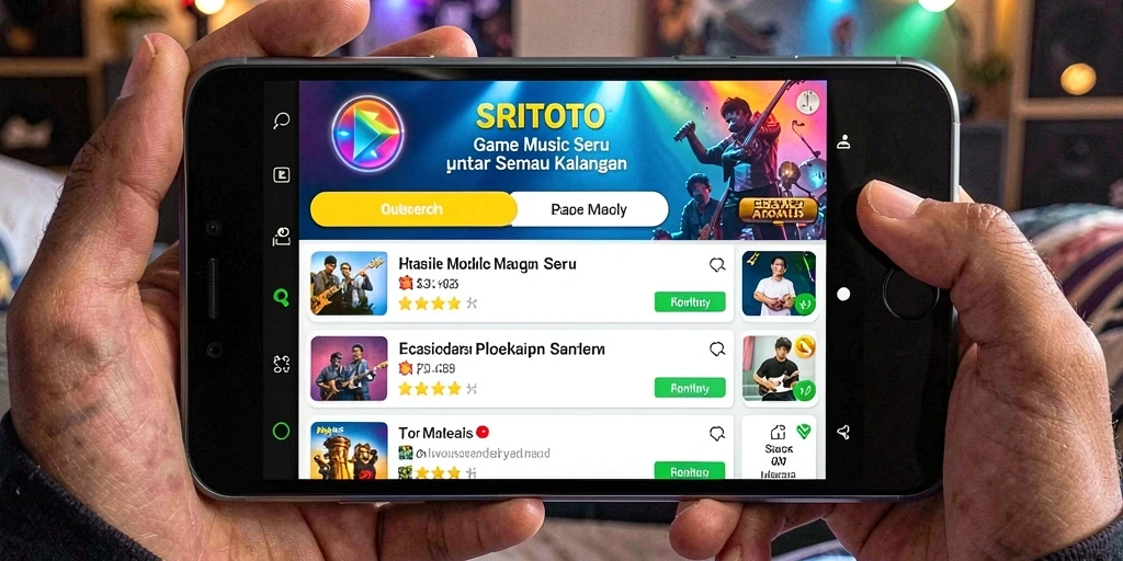 Gameplay menakjubkan dengan musik yang menyenangkan di SRITOTO.